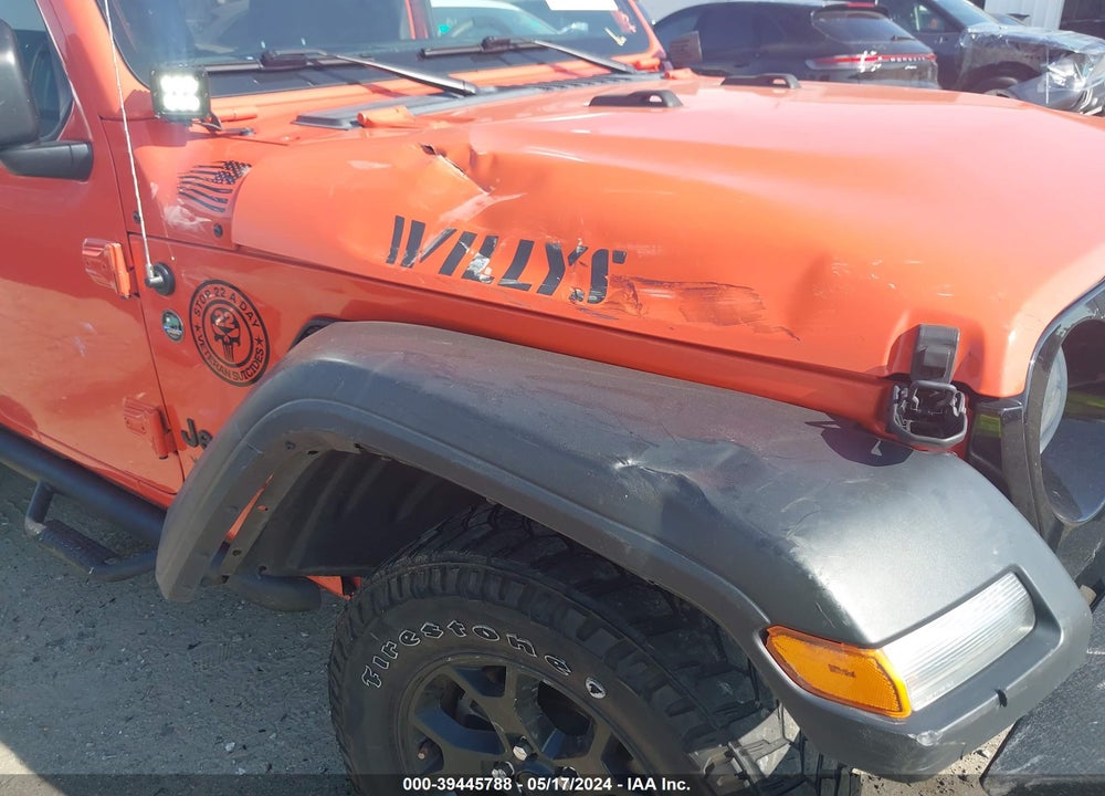 2020 JEEP WRANGLER UNLIMITED WILLYS 4X4 VIN: 1C4HJXDN6LW197031