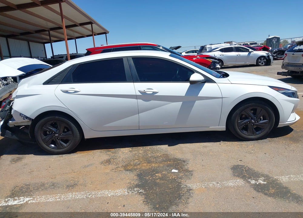 2021 HYUNDAI ELANTRA SEL VIN: 5NPLS4AG1MH025217