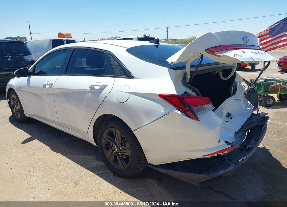 2021 HYUNDAI ELANTRA SEL VIN: 5NPLS4AG1MH025217