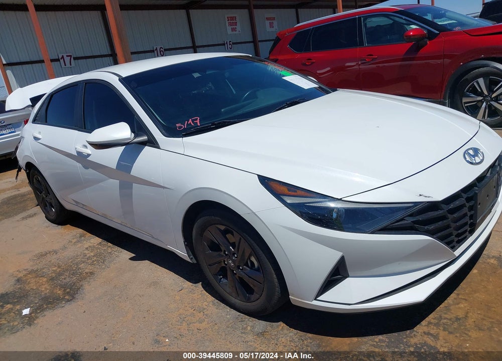 2021 HYUNDAI ELANTRA SEL VIN: 5NPLS4AG1MH025217