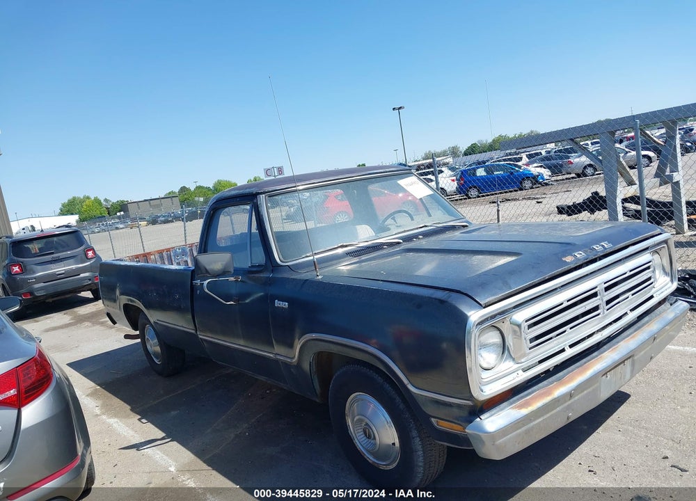 1972 DODGE PICKUP VIN: D14AE2U-507,905