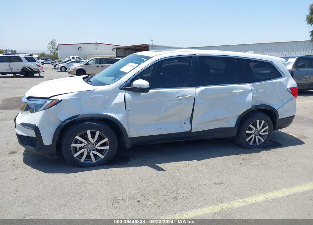 2022 HONDA PILOT 2WD EX-L VIN: 5FNYF5H52NB038465