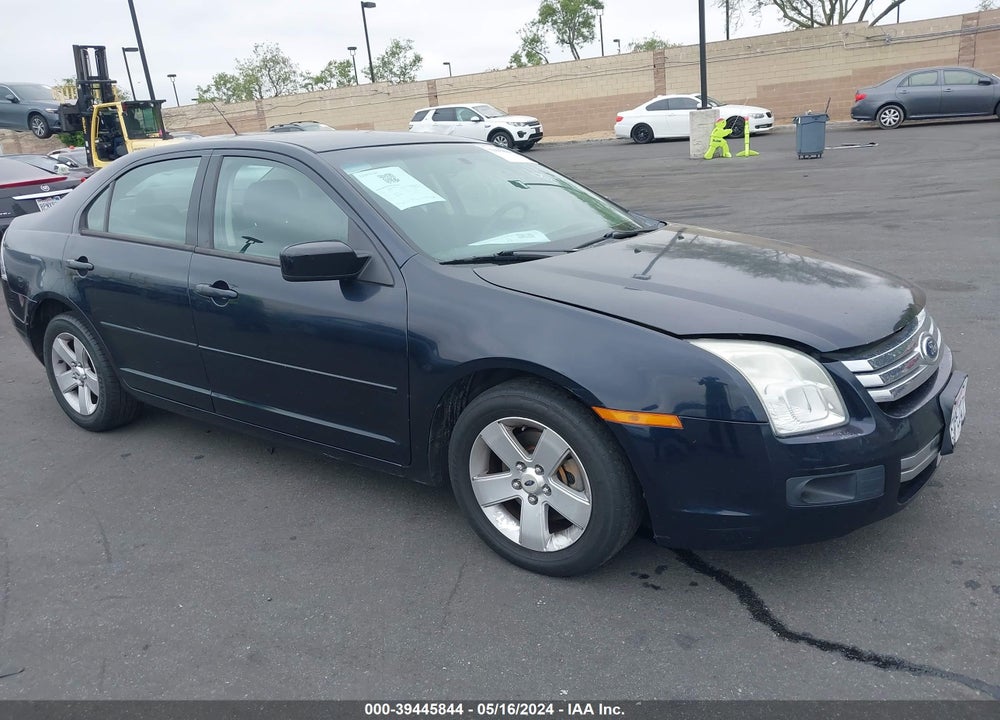 2008 FORD FUSION SE VIN: 3FAHP07Z68R179780