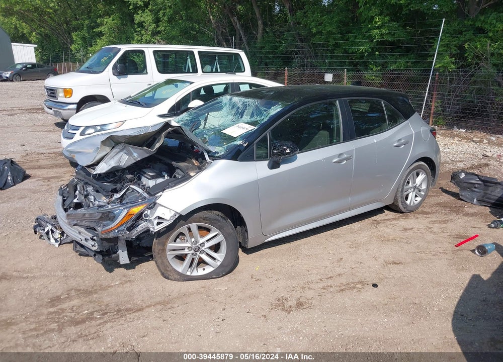 2022 TOYOTA COROLLA SE VIN: JTND4MBE6N3171598