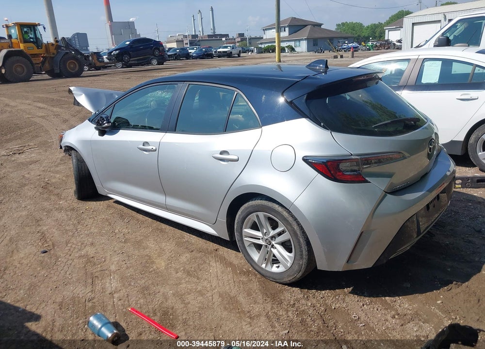2022 TOYOTA COROLLA SE VIN: JTND4MBE6N3171598