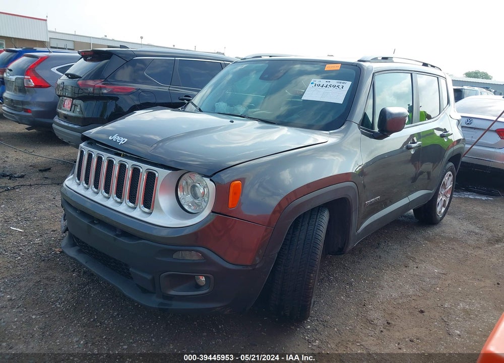 2018 JEEP RENEGADE VIN: ZACCJADBXJPG68587