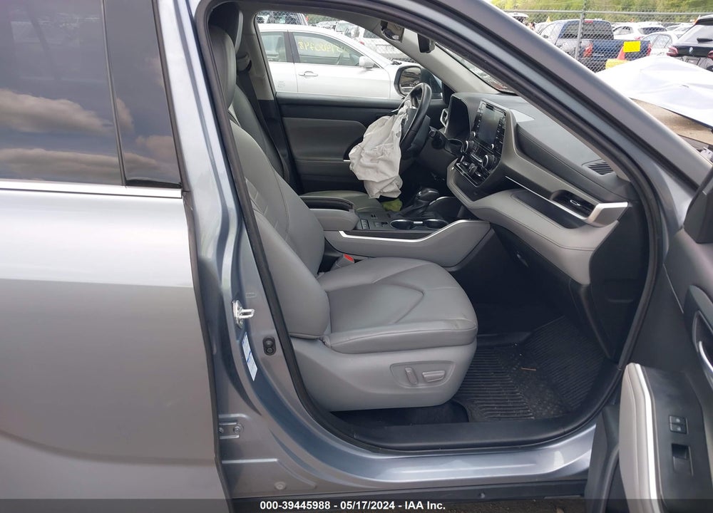 2021 TOYOTA HIGHLANDER HYBRID XLE VIN: 5TDHBRCH4MS065813