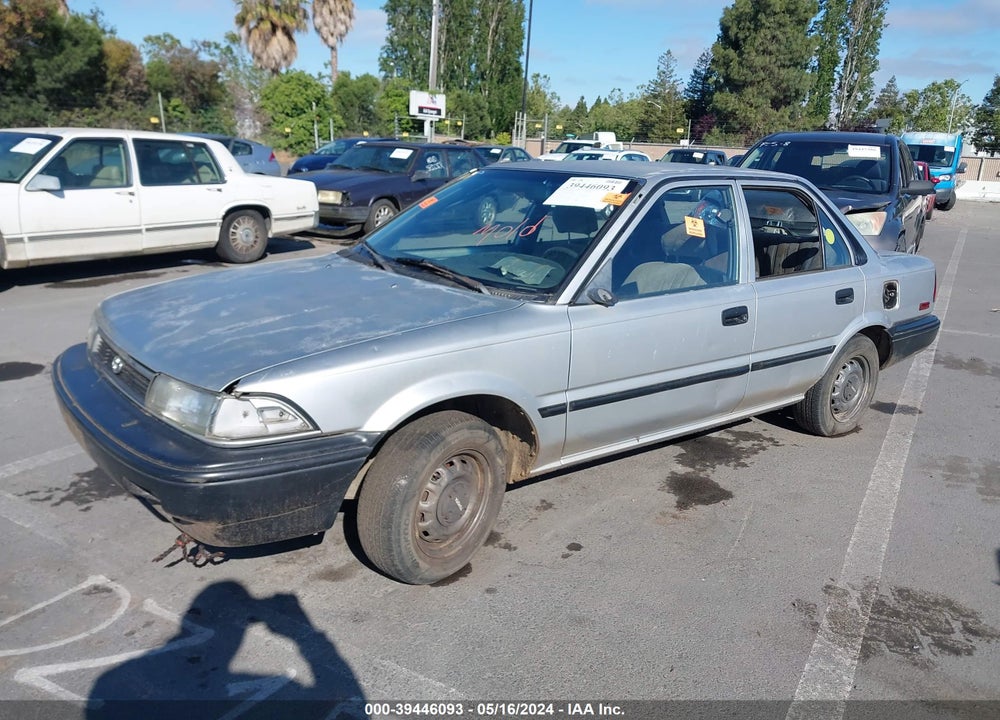 1991 TOYOTA COROLLA VIN: 1NXAE91A7MZ194733