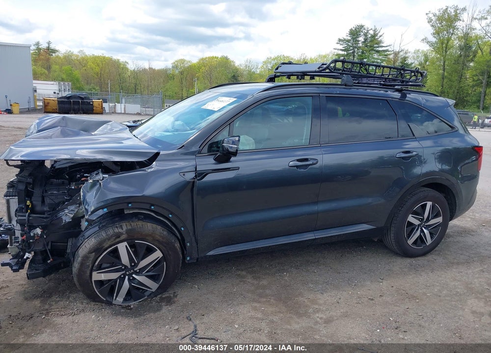 2021 KIA SORENTO EX VIN: 5XYRHDLF7MG063619