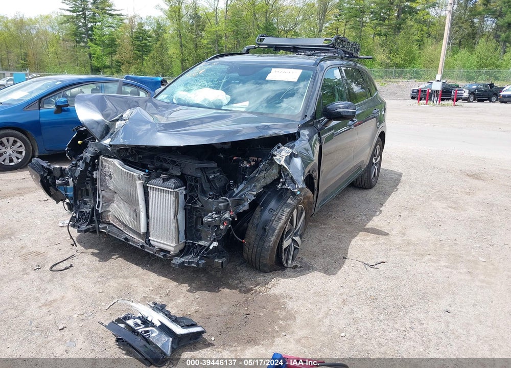 2021 KIA SORENTO EX VIN: 5XYRHDLF7MG063619