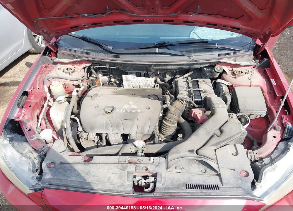 2008 MITSUBISHI LANCER DE/ES VIN: JA3AU26U78U014494