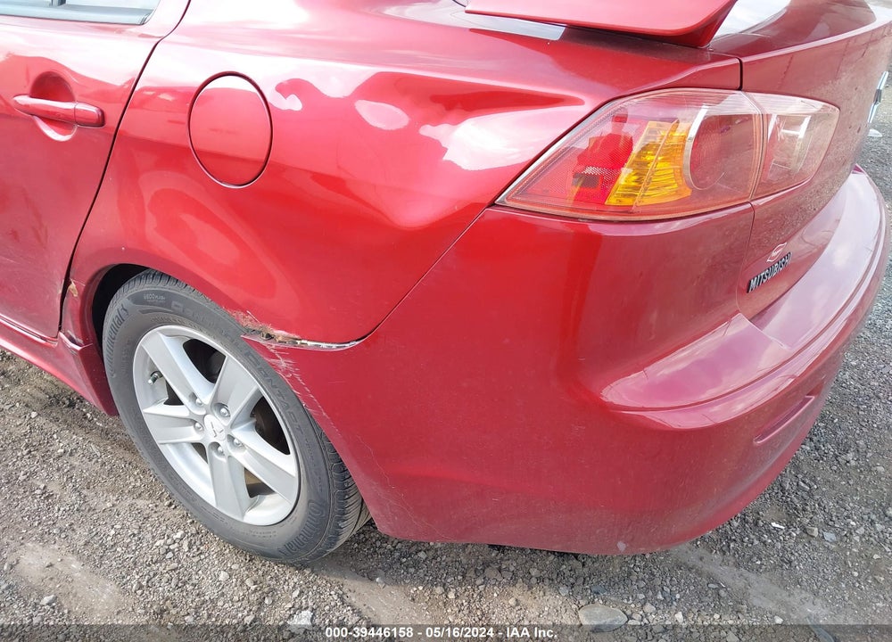 2008 MITSUBISHI LANCER DE/ES VIN: JA3AU26U78U014494