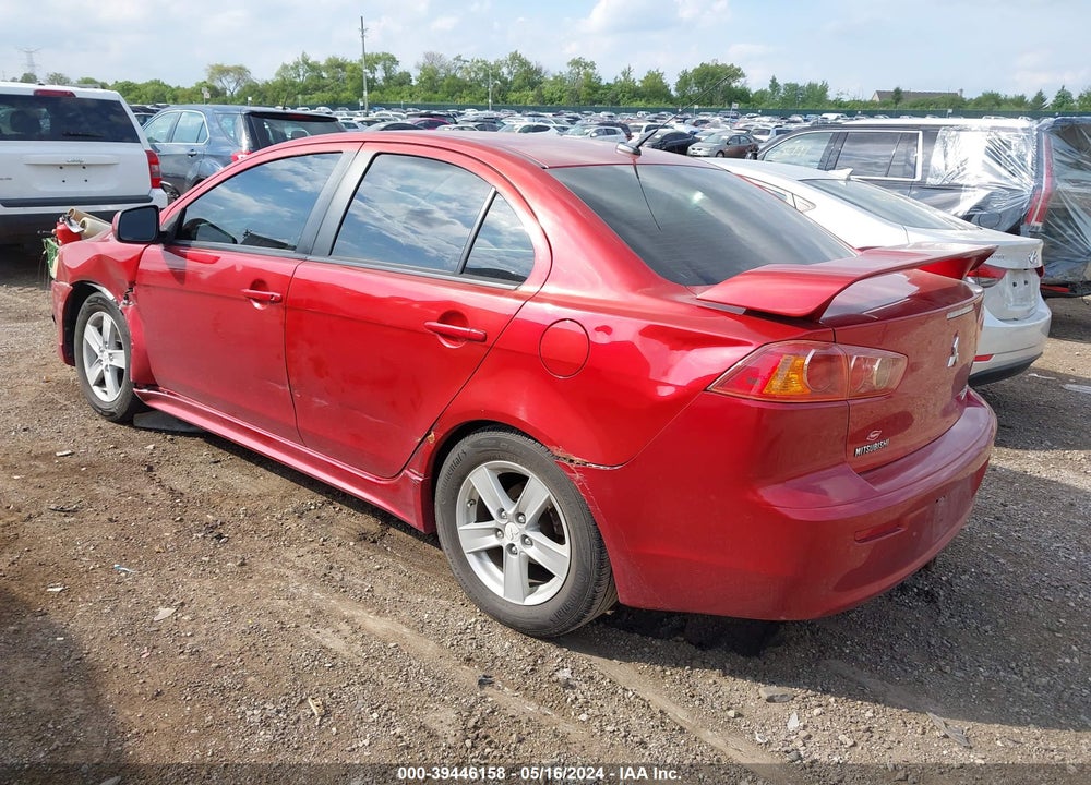 2008 MITSUBISHI LANCER DE/ES VIN: JA3AU26U78U014494
