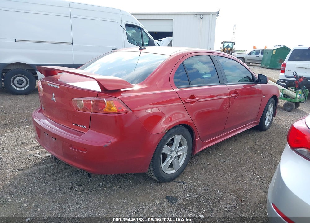 2008 MITSUBISHI LANCER DE/ES VIN: JA3AU26U78U014494