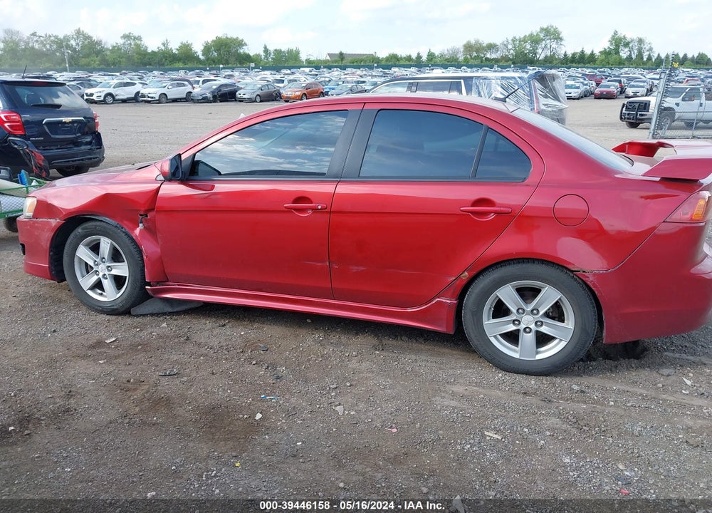 2008 MITSUBISHI LANCER DE/ES VIN: JA3AU26U78U014494