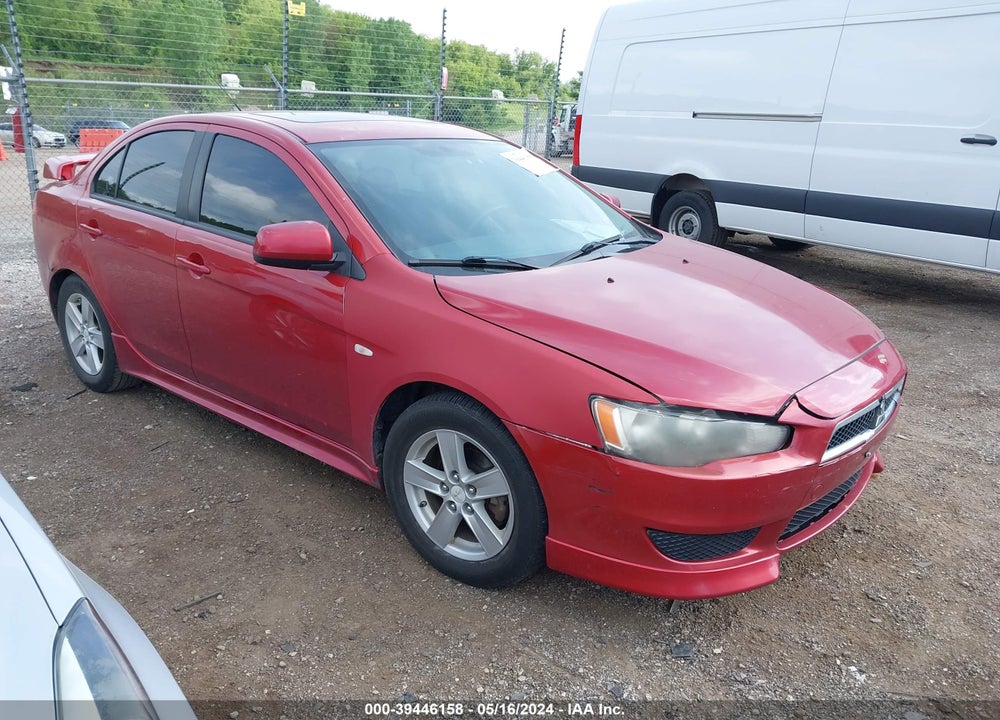2008 MITSUBISHI LANCER DE/ES VIN: JA3AU26U78U014494