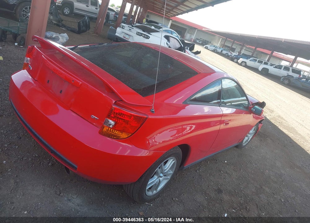 2001 TOYOTA CELICA GT VIN: JTDDR32T210096232