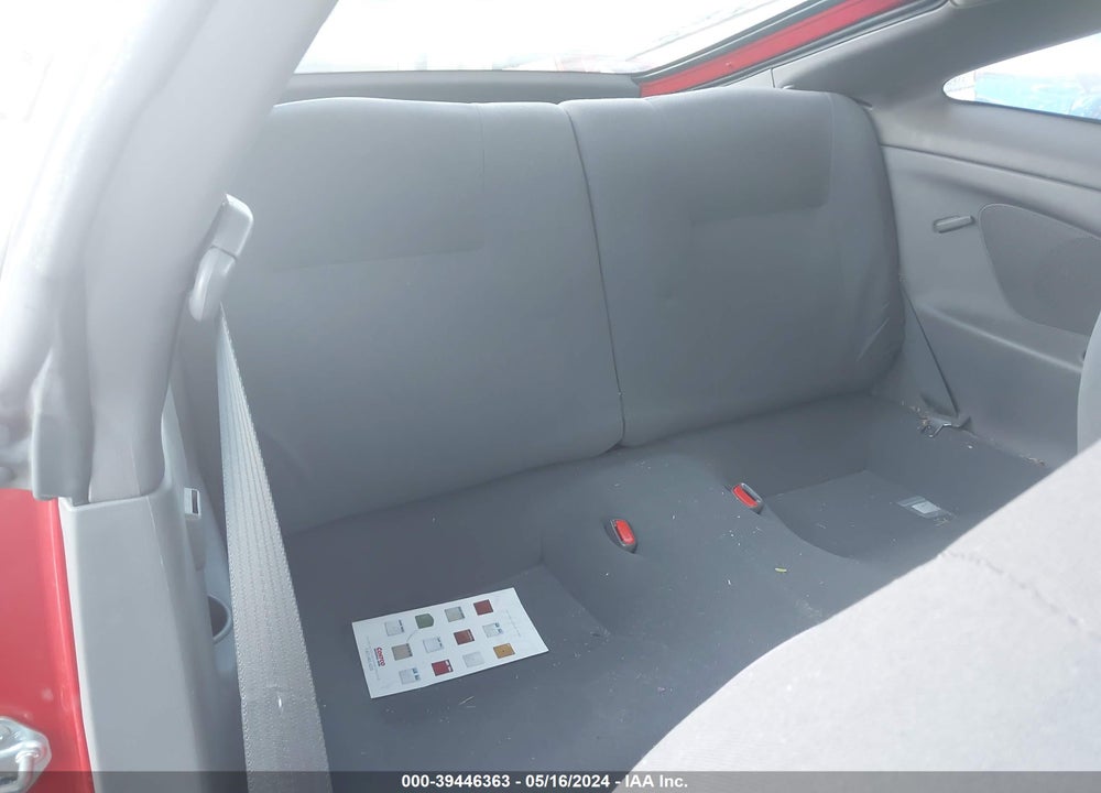 2001 TOYOTA CELICA GT VIN: JTDDR32T210096232