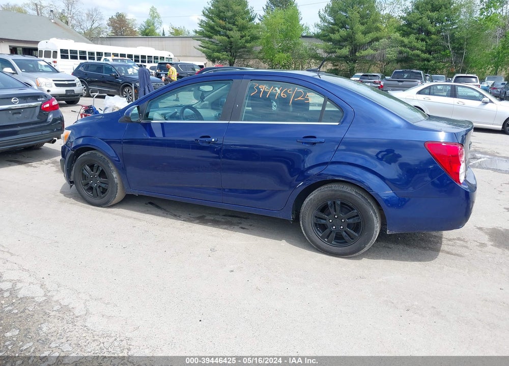 2012 CHEVROLET SONIC 2LT VIN: 1G1JC5SH6C4205954