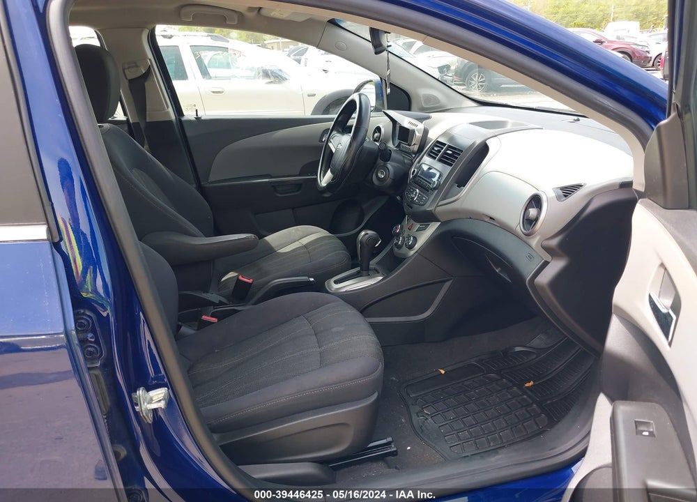 2012 CHEVROLET SONIC 2LT VIN: 1G1JC5SH6C4205954