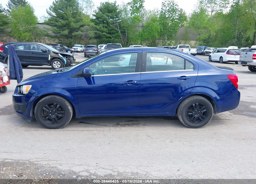 2012 CHEVROLET SONIC 2LT VIN: 1G1JC5SH6C4205954