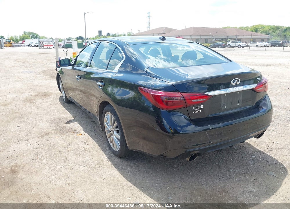 2020 INFINITI Q50 LUXE AWD VIN: JN1EV7AR5LM257197