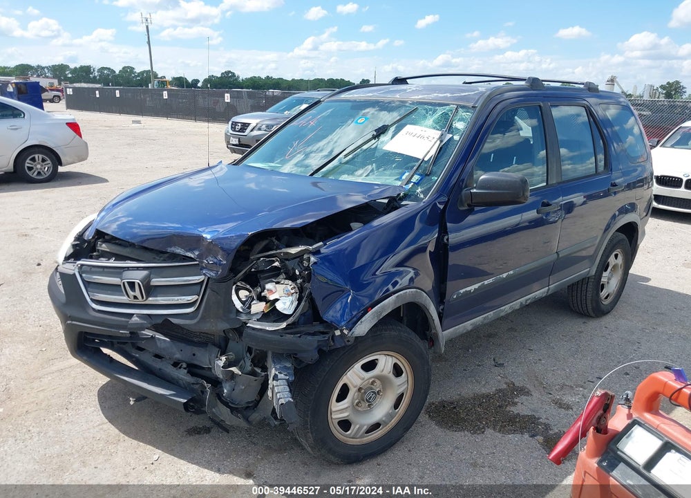 2005 HONDA CR-V LX VIN: JHLRD68555C003306