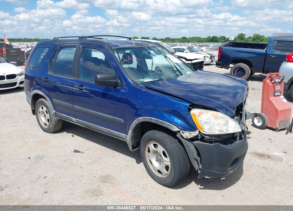 2005 HONDA CR-V LX VIN: JHLRD68555C003306