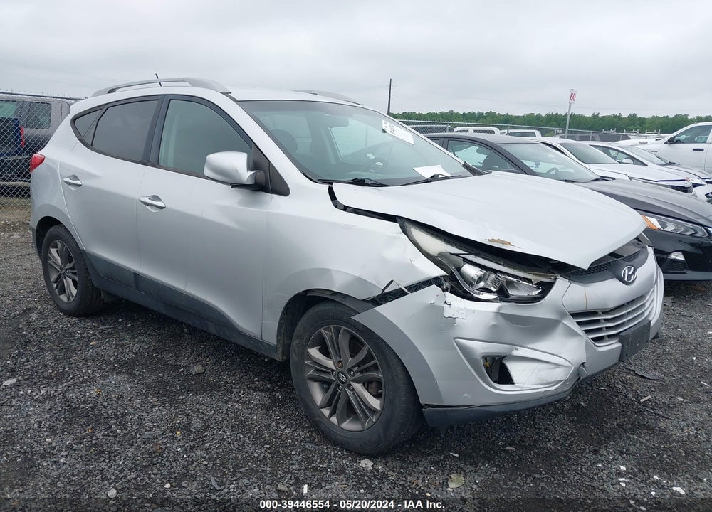 2014 HYUNDAI TUCSON SE VIN: KM8JUCAG4EU855849