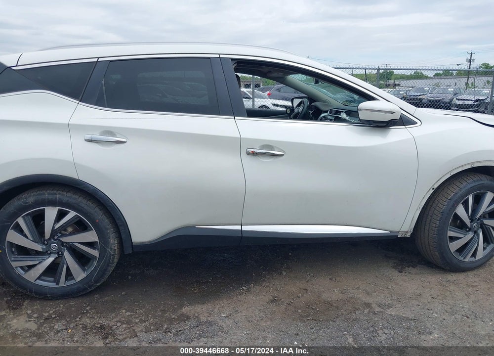 2016 NISSAN MURANO PLATINUM VIN: 5N1AZ2MH5GN119368