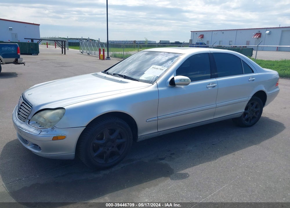 2003 MERCEDES-BENZ S 500 VIN: WDBNG84J13A362368