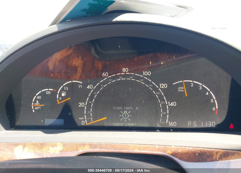 2003 MERCEDES-BENZ S 500 VIN: WDBNG84J13A362368