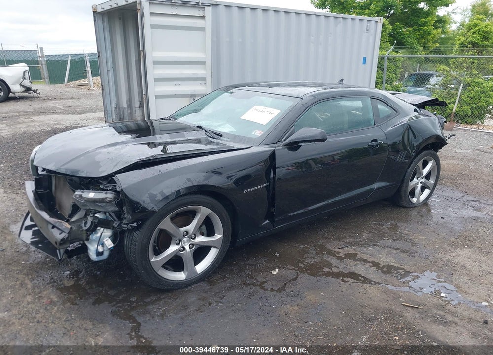 2013 CHEVROLET CAMARO 1LT VIN: 2G1FB1E36D9244317