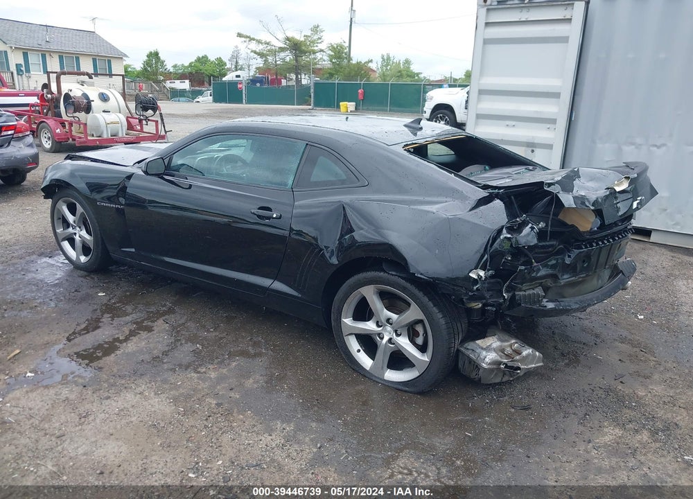 2013 CHEVROLET CAMARO 1LT VIN: 2G1FB1E36D9244317