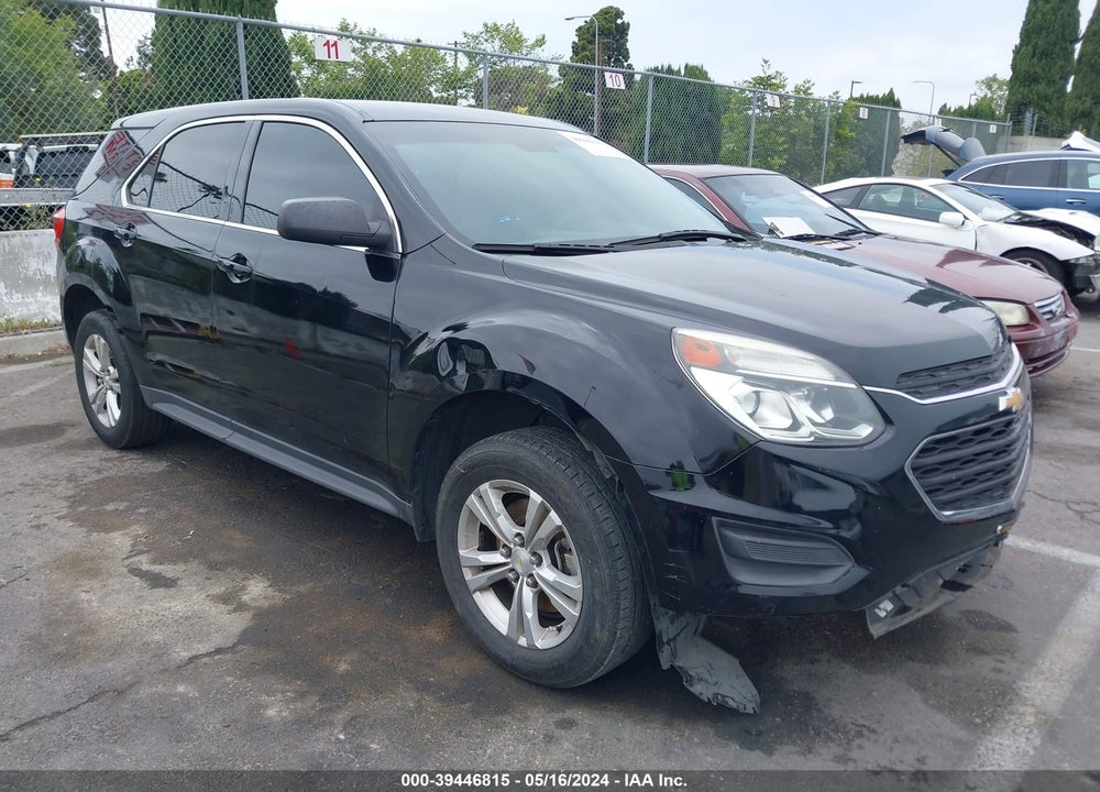 2017 CHEVROLET EQUINOX LS VIN: 2GNALBEK7H1574880
