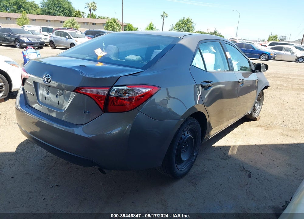 2019 TOYOTA COROLLA LE VIN: 5YFBURHE8KP857791