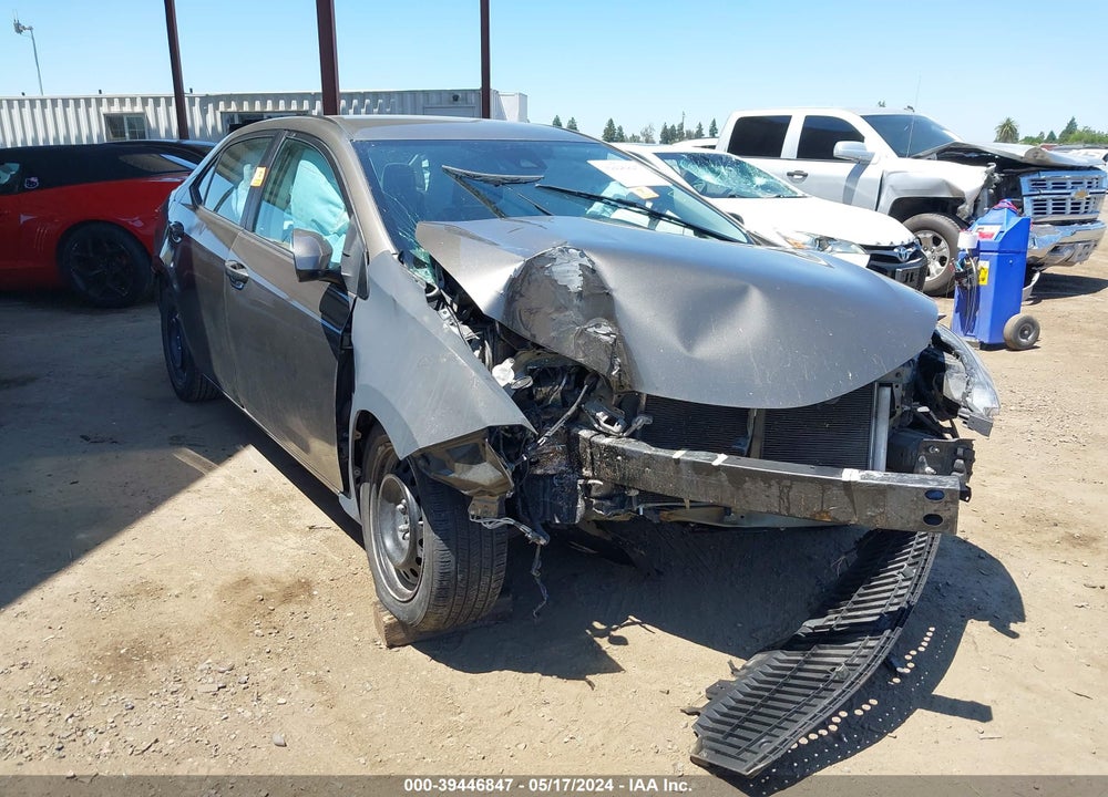 2019 TOYOTA COROLLA LE VIN: 5YFBURHE8KP857791