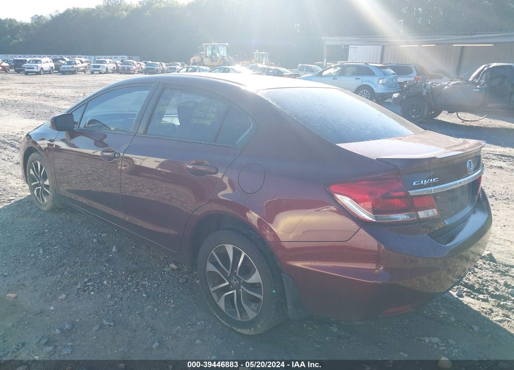 2015 HONDA CIVIC EX VIN: 19XFB2F85FE109499