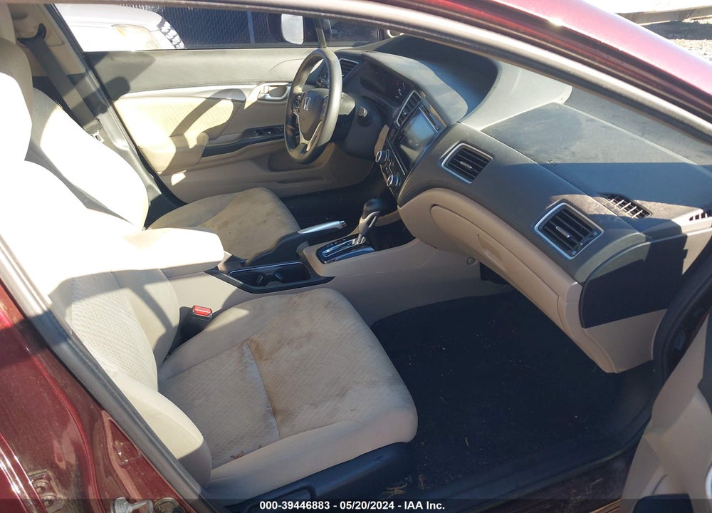 2015 HONDA CIVIC EX VIN: 19XFB2F85FE109499