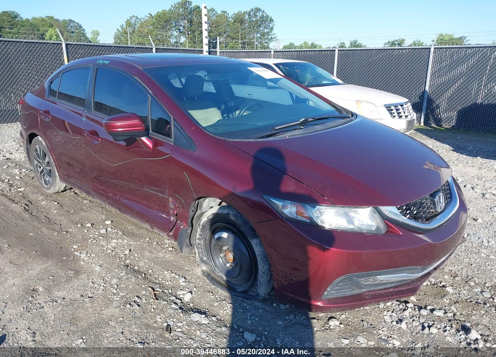 2015 HONDA CIVIC EX VIN: 19XFB2F85FE109499