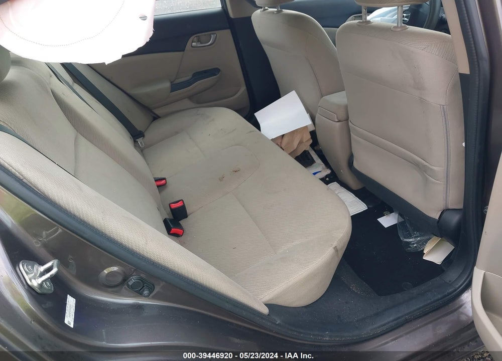 2013 HONDA CIVIC LX VIN: 2HGFB2F51DH532072
