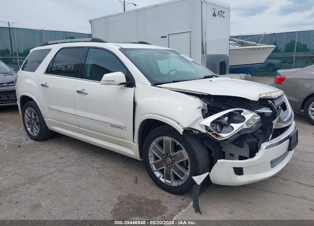 2011 GMC ACADIA DENALI VIN: 1GKKRTEDXBJ320472