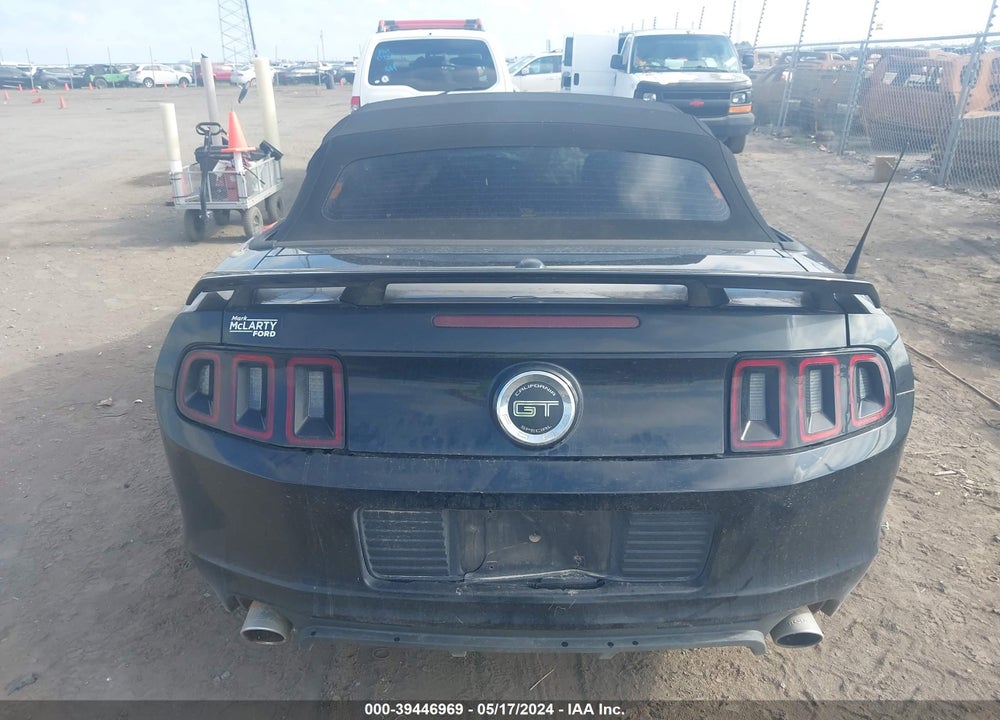 2014 FORD MUSTANG GT PREMIUM VIN: 1ZVBP8FF6E5249120