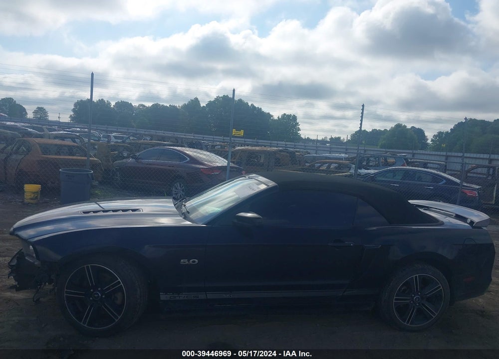 2014 FORD MUSTANG GT PREMIUM VIN: 1ZVBP8FF6E5249120