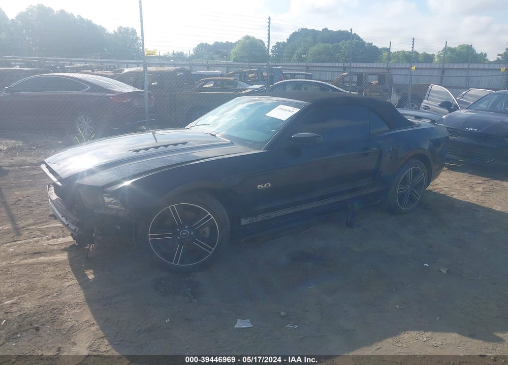 2014 FORD MUSTANG GT PREMIUM VIN: 1ZVBP8FF6E5249120