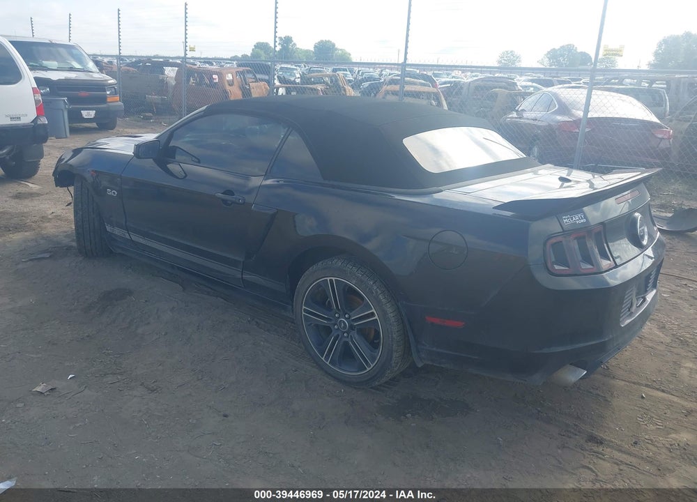 2014 FORD MUSTANG GT PREMIUM VIN: 1ZVBP8FF6E5249120