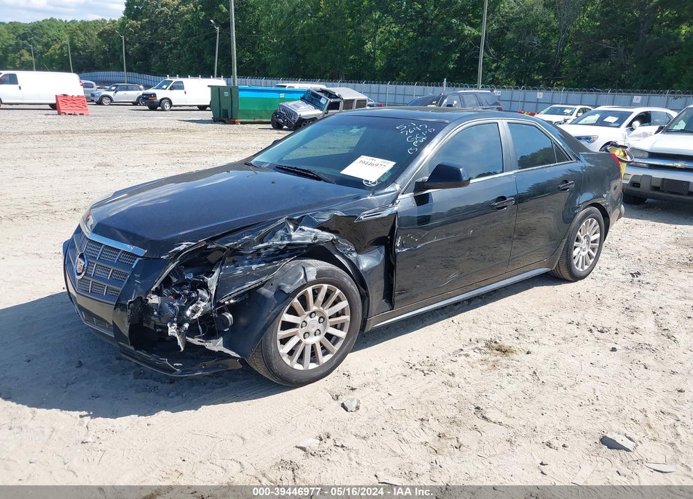 2010 CADILLAC CTS LUXURY VIN: 1G6DF5EG3A0107647