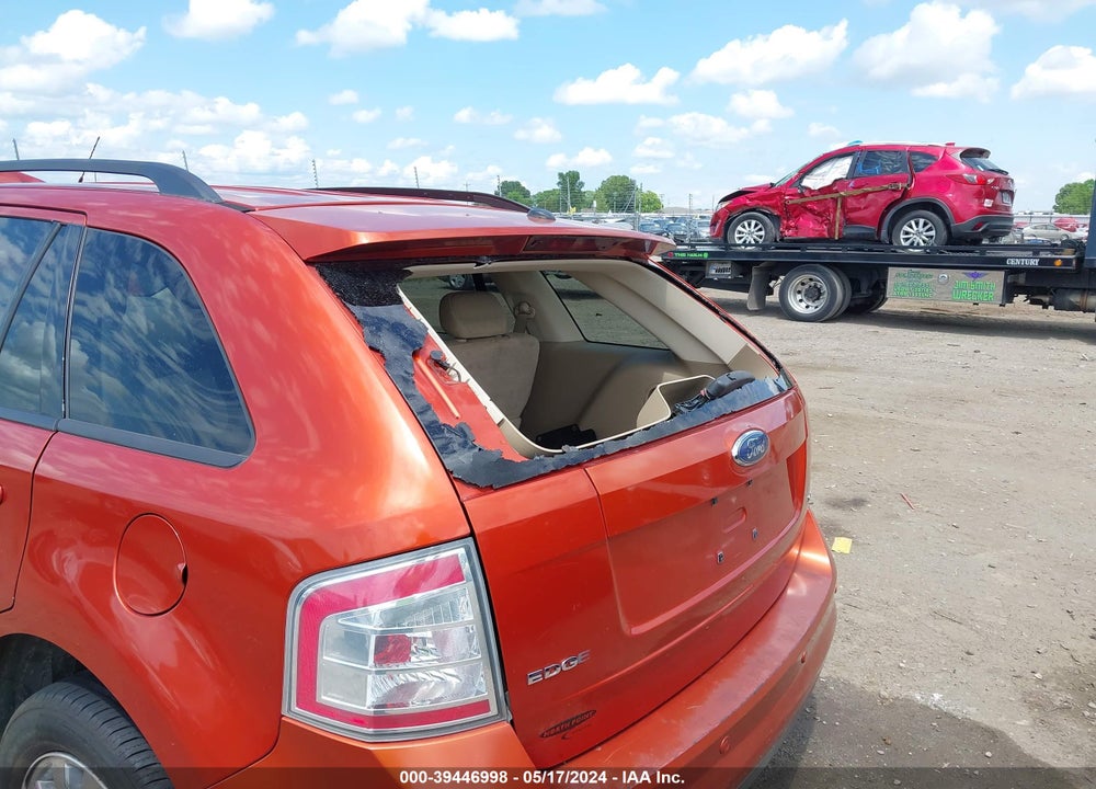 2007 FORD EDGE SEL VIN: 2FMDK38C57BA45287