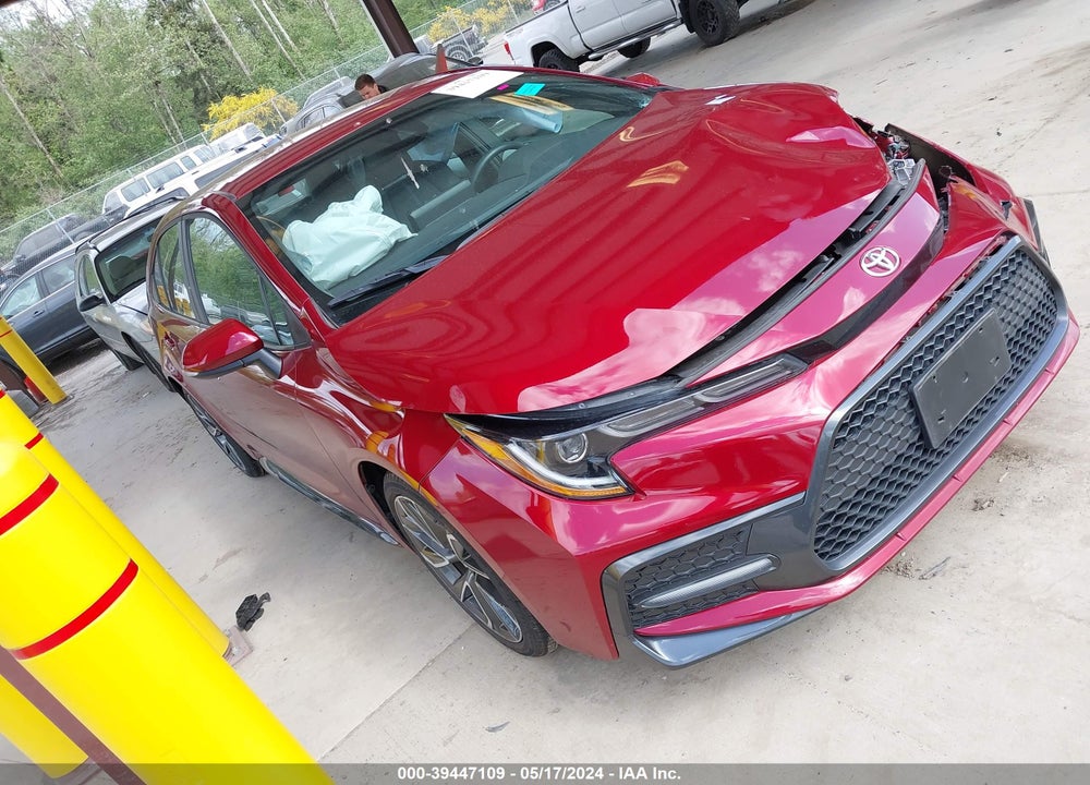 2022 TOYOTA COROLLA SE VIN: 5YFS4MCE1NP103033