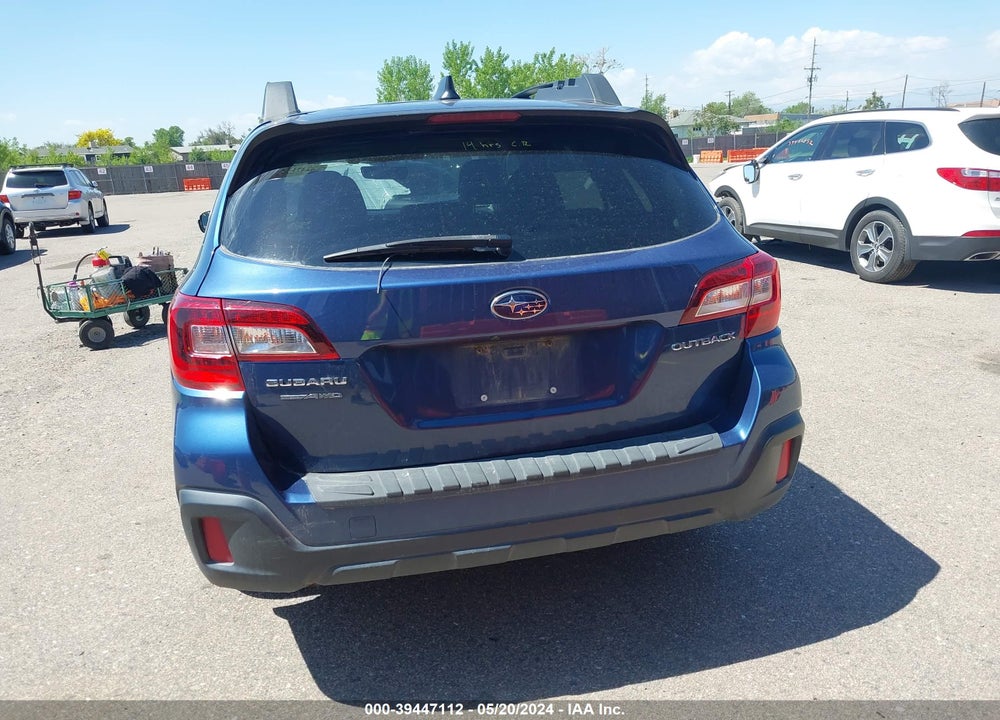 2019 SUBARU OUTBACK 2.5I PREMIUM VIN: 4S4BSAHC9K3200444